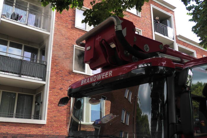 Brand in appartementencomplex