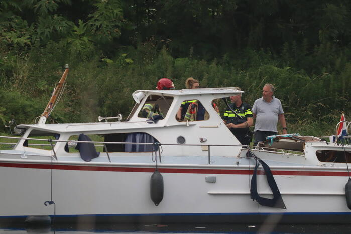 Meerdere gewonden bij brand op boot