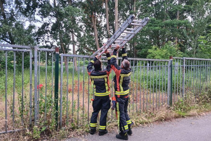 Sterke gaslucht in oud scouting gebouw
