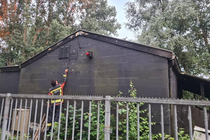 Sterke gaslucht in oud scouting gebouw