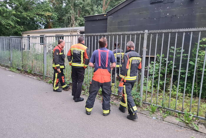 Sterke gaslucht in oud scouting gebouw