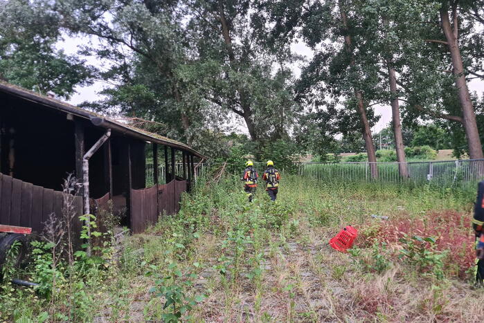 Sterke gaslucht in oud scouting gebouw