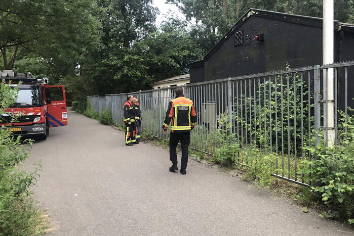 Sterke gaslucht in oud scouting gebouw