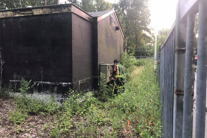 Sterke gaslucht in oud scouting gebouw