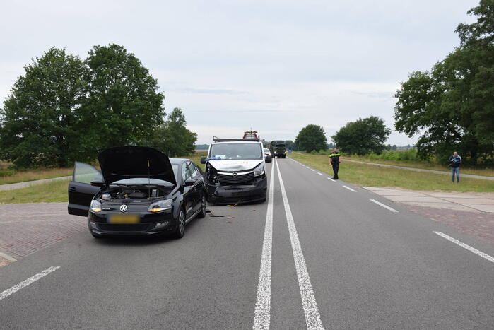 Flinke schade bij kop-staart botsing