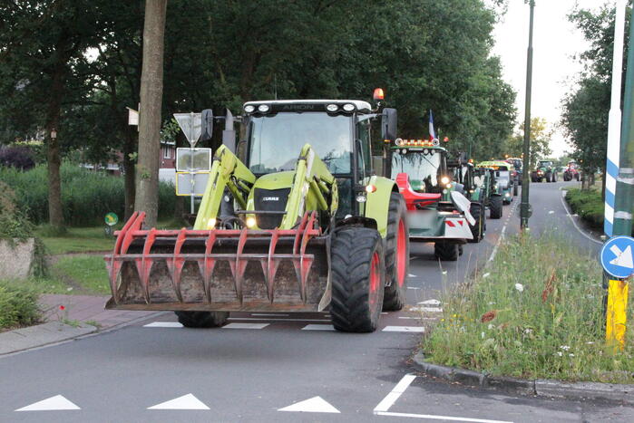 Protesterende boeren keren huiswaarts