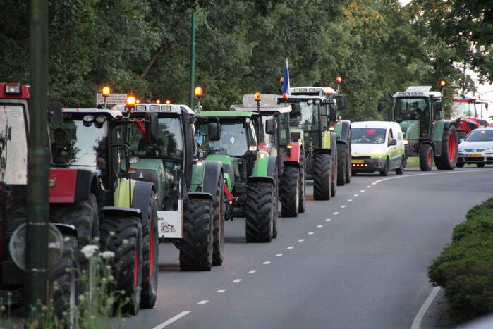 Protesterende boeren keren huiswaarts