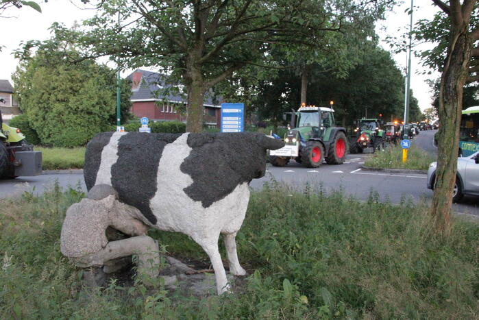 Protesterende boeren keren huiswaarts