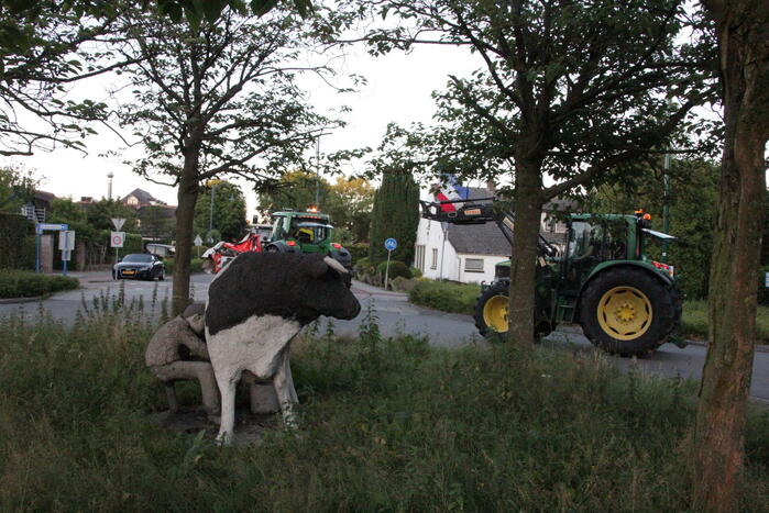 Protesterende boeren keren huiswaarts