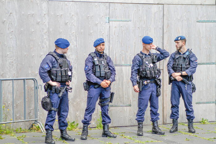 Boeren demonstreren bij de Tweede Kamer
