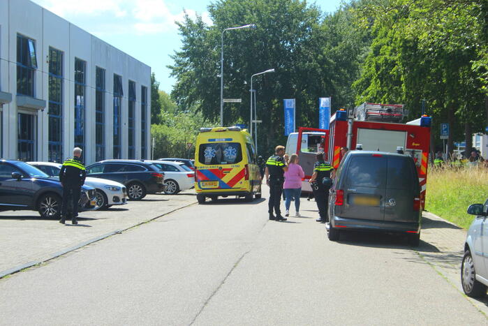 Bedrijventerrein Stevenshof afgezet na vondst explosief