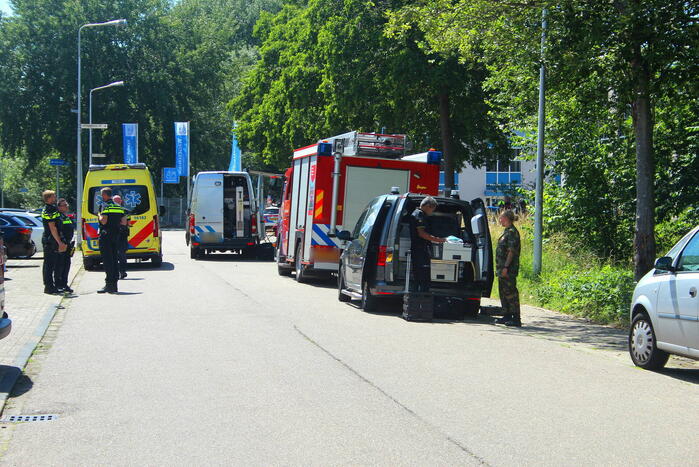 Bedrijventerrein Stevenshof afgezet na vondst explosief