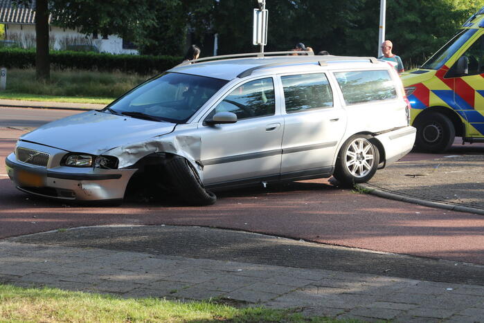 Gewonde na ongeval op kruising