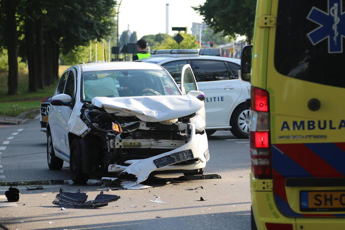 Gewonde na ongeval op kruising