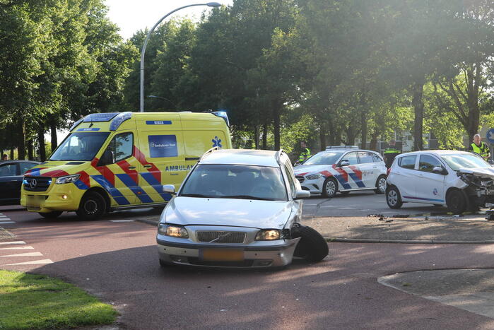 Gewonde na ongeval op kruising