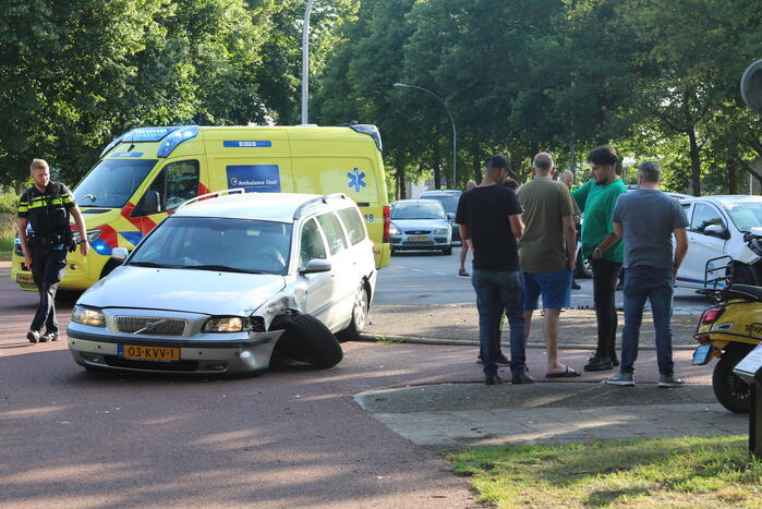 Gewonde na ongeval op kruising