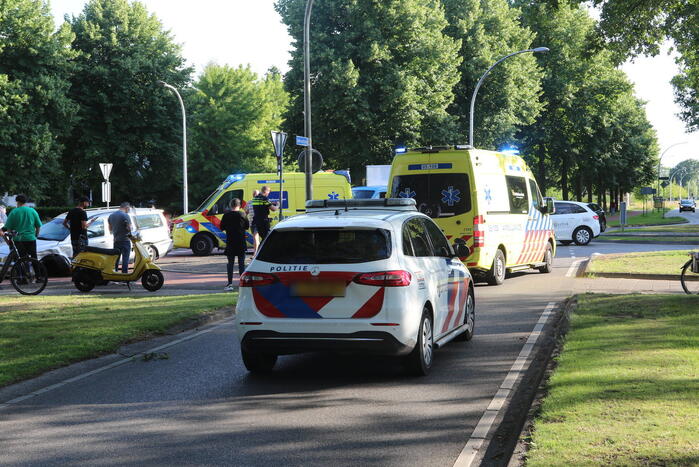 Gewonde na ongeval op kruising