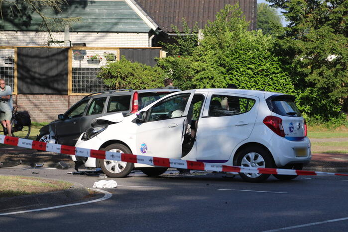 Gewonde na ongeval op kruising