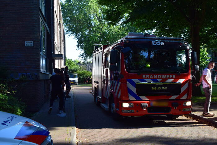 Veel hulpdiensten ingezet voor incident in woning