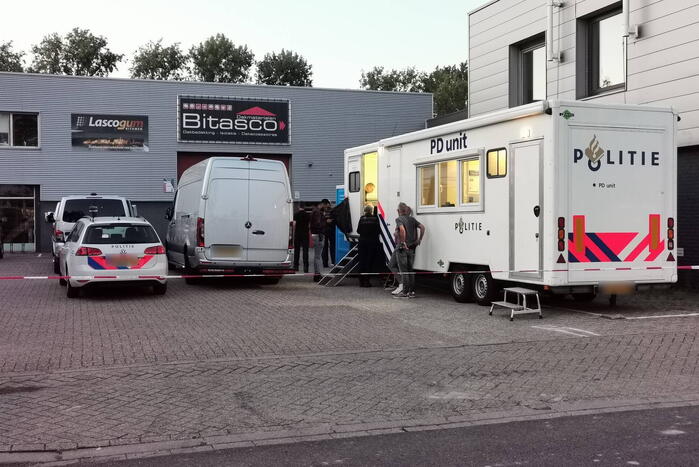 Drugslab aangetrofffen