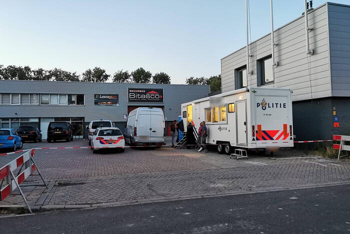 Drugslab aangetrofffen