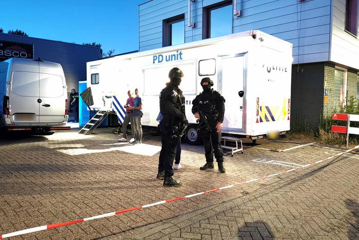 Drugslab aangetrofffen