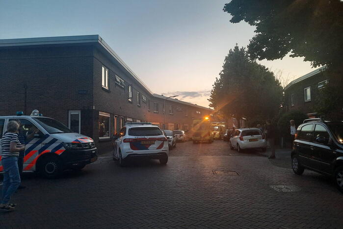 Melding steekpartij in woning