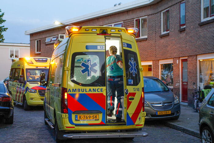 Melding steekpartij in woning