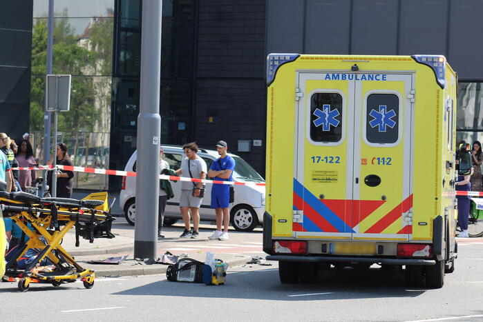 Motorrijder gewond na uitwijkmanoeuvre