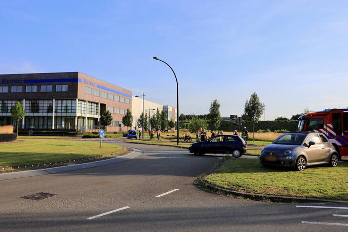 Kop-staart ongeval voor Rotonde 12