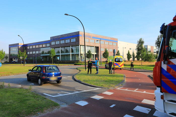 Kop-staart ongeval voor Rotonde 12