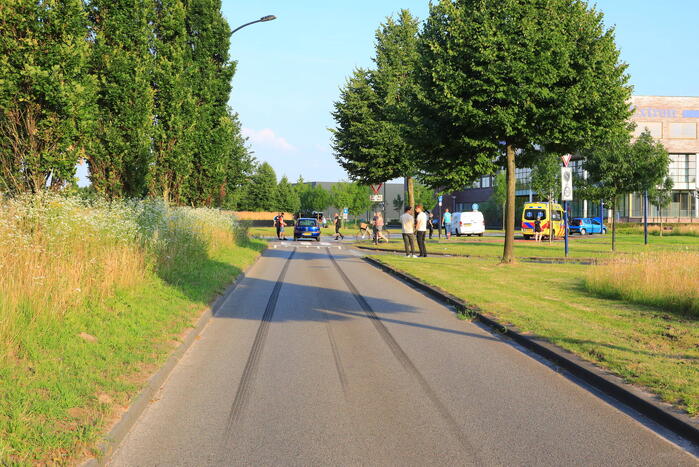 Kop-staart ongeval voor Rotonde 12