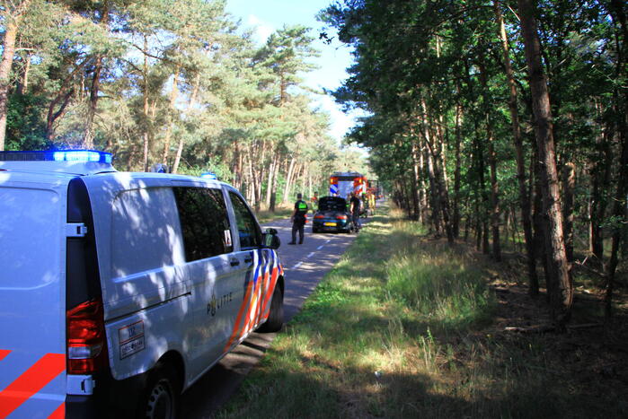 Autobrand snel onder controle