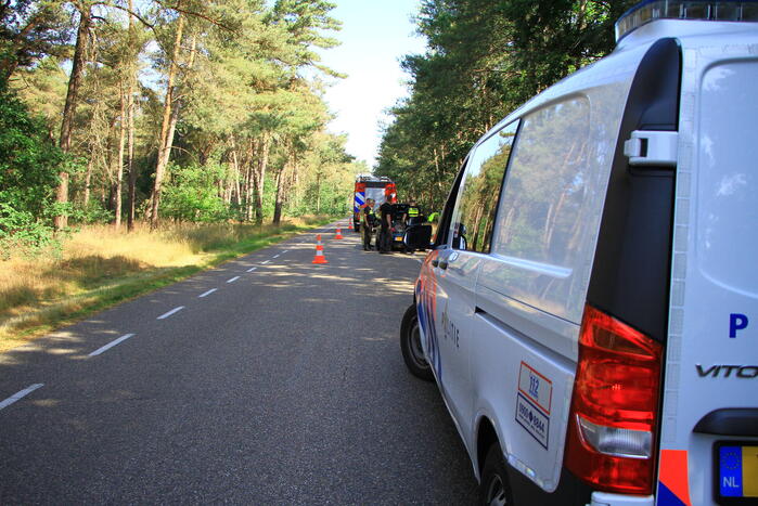 Autobrand snel onder controle