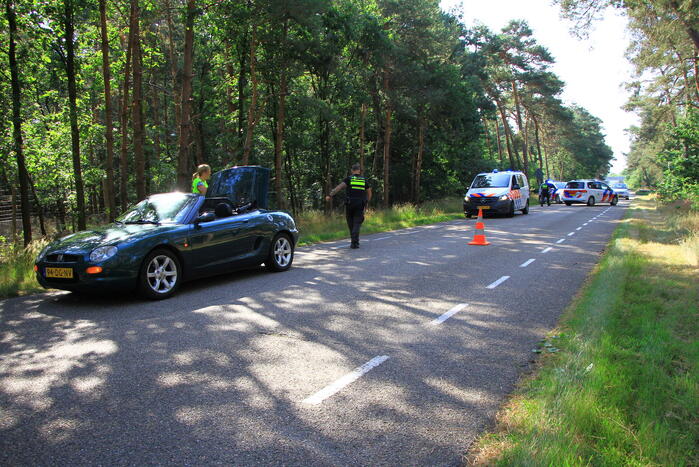 Autobrand snel onder controle