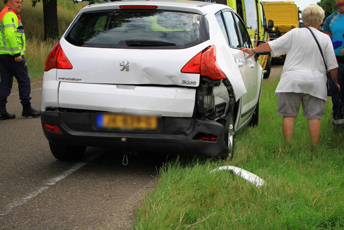 Kopstaart ongeval op toerit naar snelweg