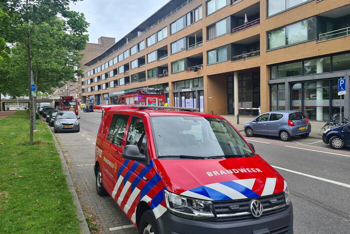Explosief afgegaan aan deur van appartement