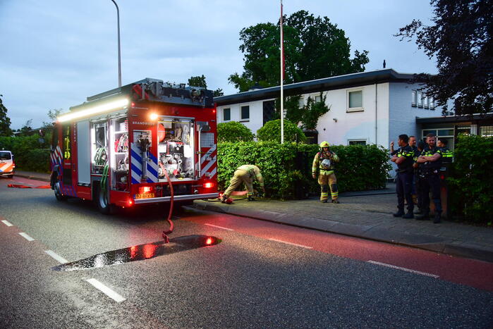 Brand in slaapkamer van woning