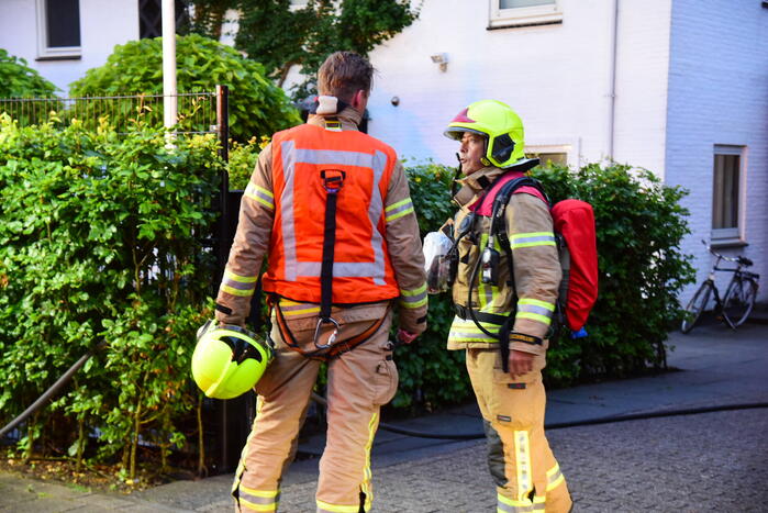 Brand in slaapkamer van woning