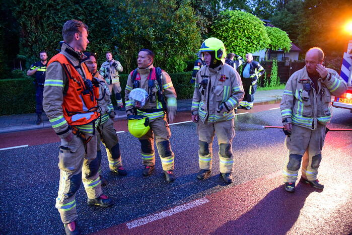 Brand in slaapkamer van woning