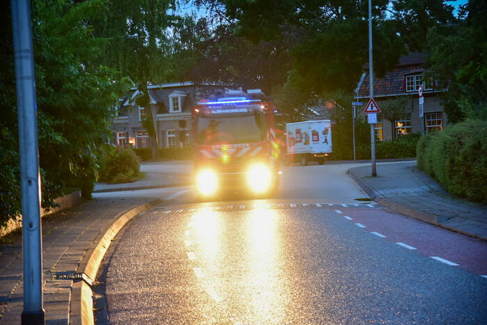 Brand in slaapkamer van woning