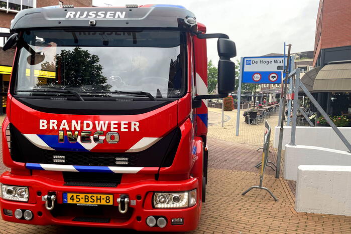 Wateroverlast in parkeergarage De Hoge Wal