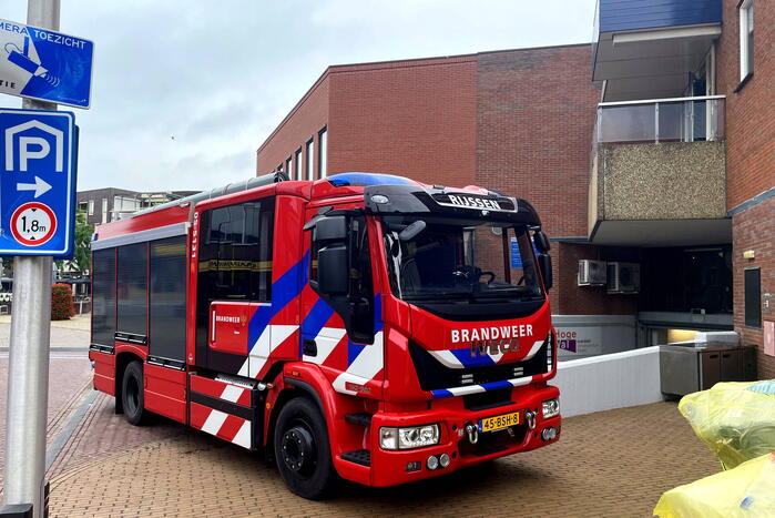 Wateroverlast in parkeergarage De Hoge Wal