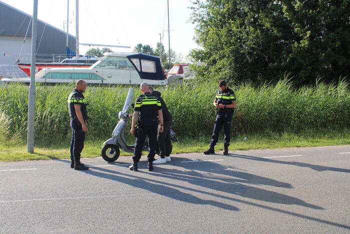 Eenzijdig ongeval scooter