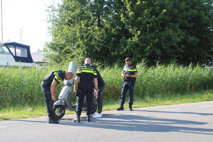 Eenzijdig ongeval scooter