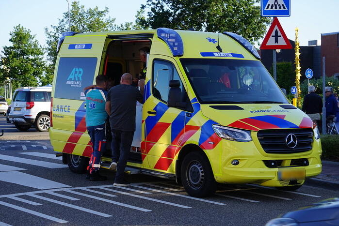 Flinke schade bij aanrijding personenauto's