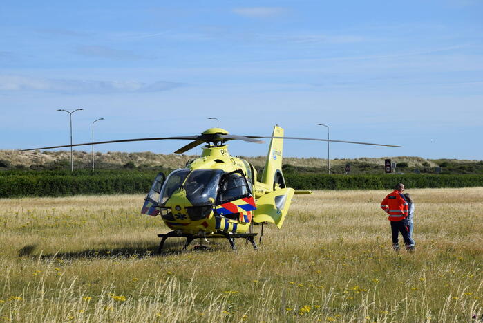 Traumahelikopter ingezet voor incident met kind