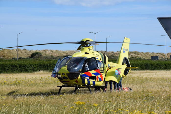 Traumahelikopter ingezet voor incident met kind