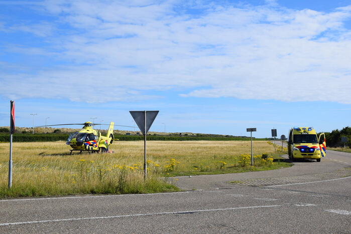 Traumahelikopter ingezet voor incident met kind
