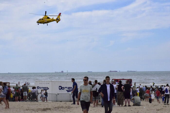 Reddingsbrigade jaarlijks grote reddingsdemonstratie